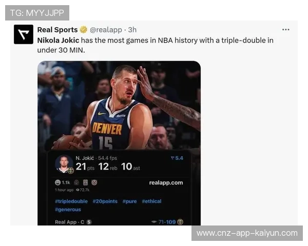 掘金Jokic轻松三双继续统治联盟